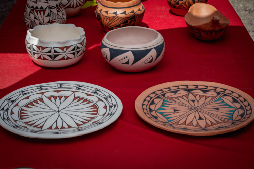 ClaudeGarcia-ThedaChavez-PotteryBowlsPlates